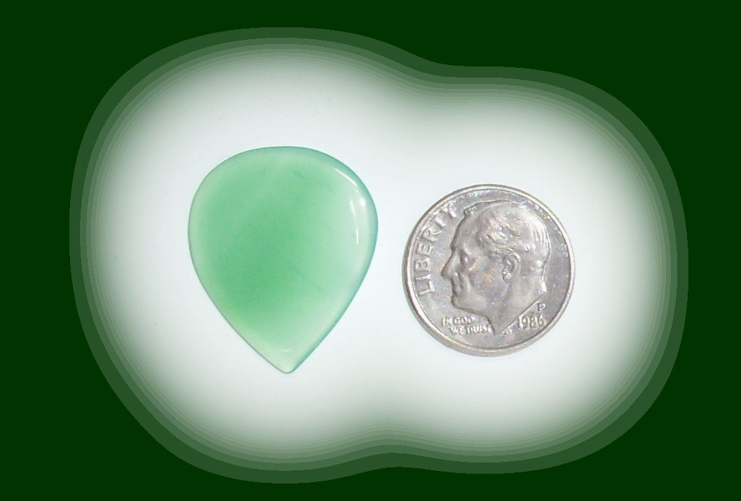 JZ7267 Green Brazilian Agate