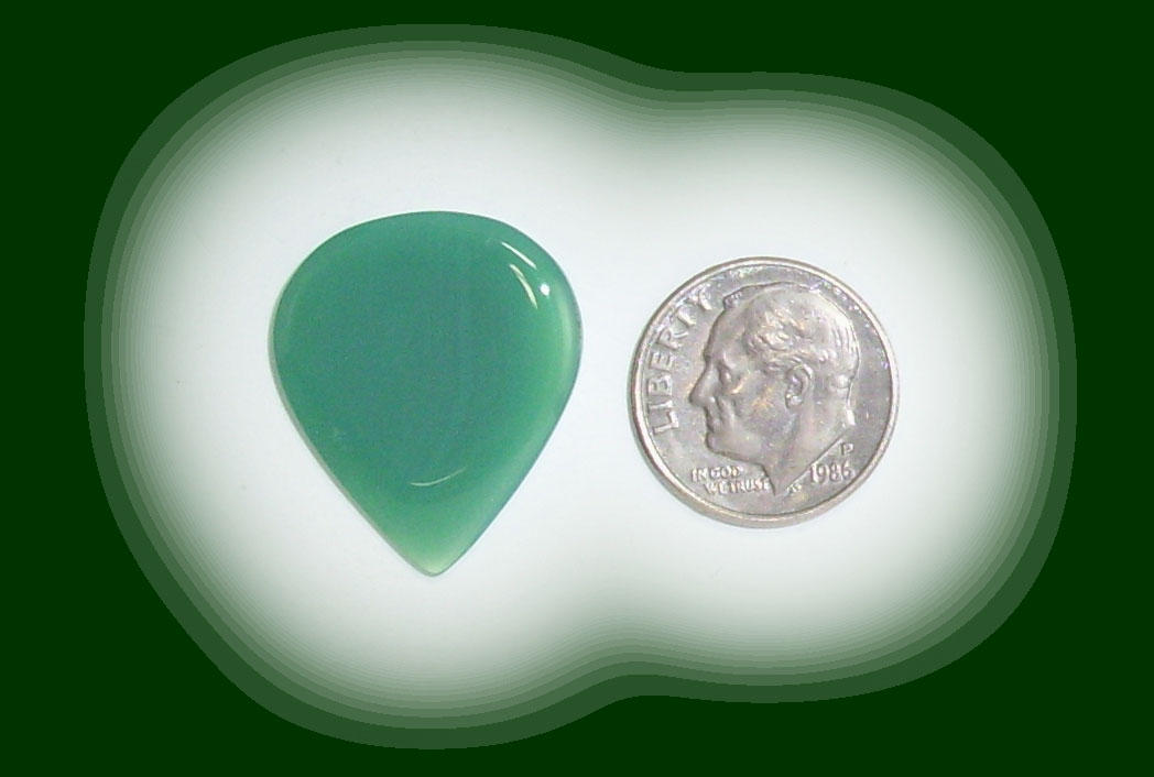 JZ7269 Green Brazilian Agate