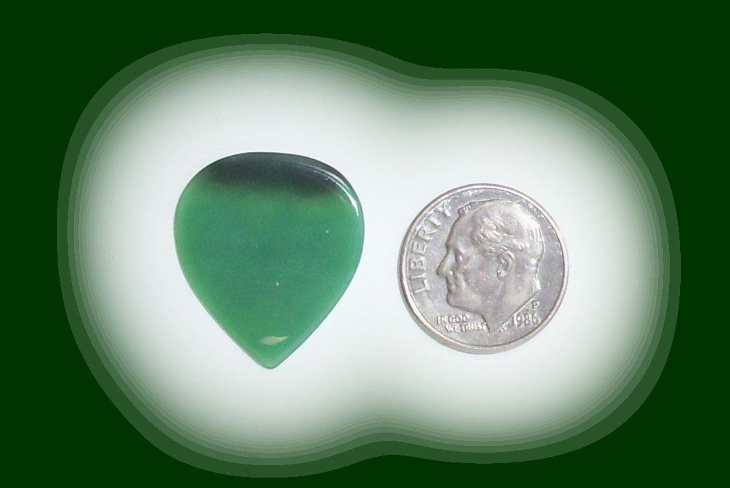 JZ7272 Green Brazilian Agate