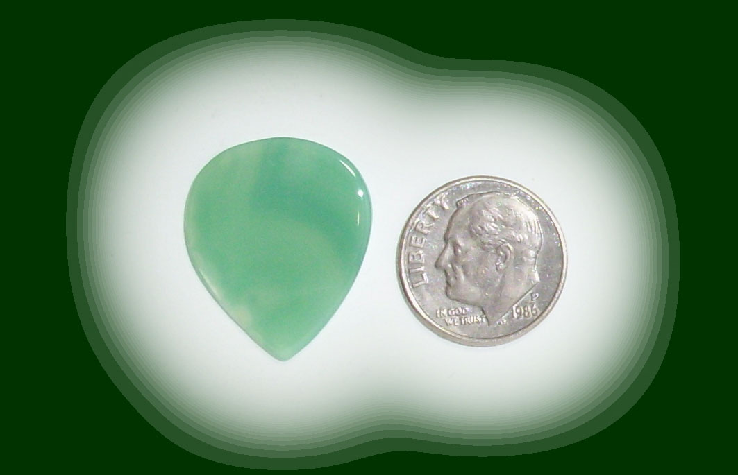 JZ7276 Green Brazilian Agate