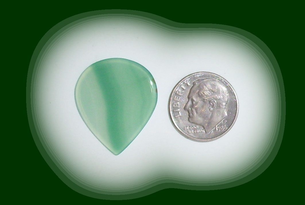 JZ7307 Green Brazilian Agate