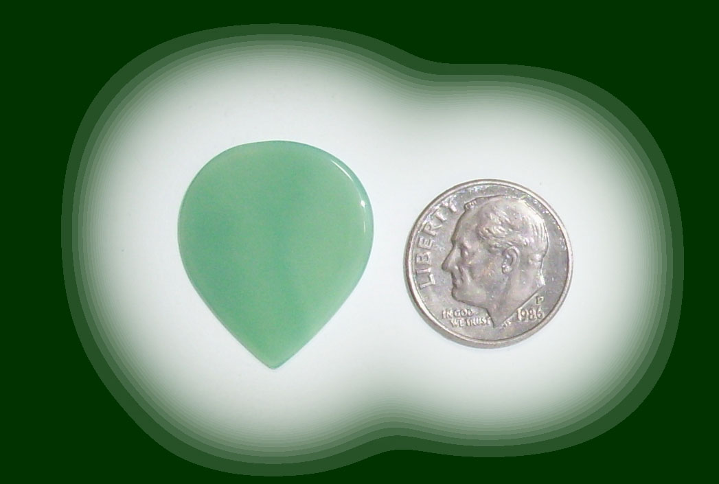 JZ7324 Green Brazilian Agate