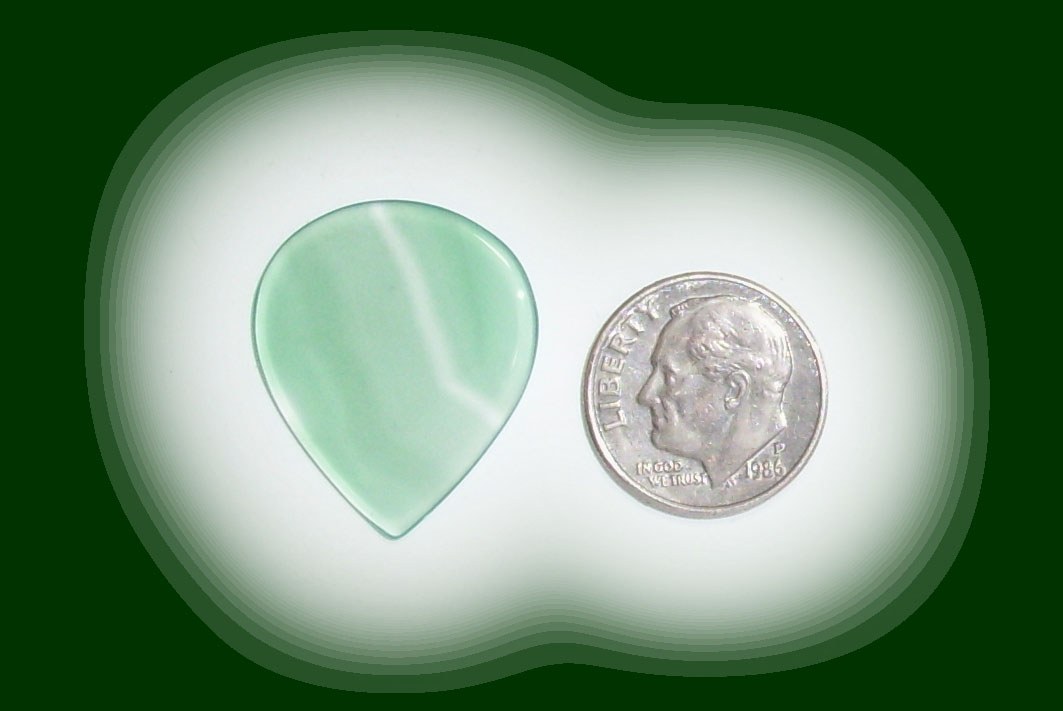 JZ7326 Green Brazilian Agate