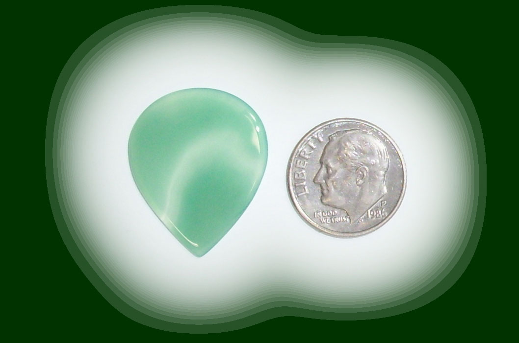 JZ7335 Green Brazilian Agate