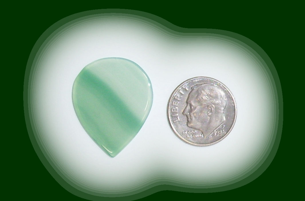 JZ7342 Green Brazilian Agate