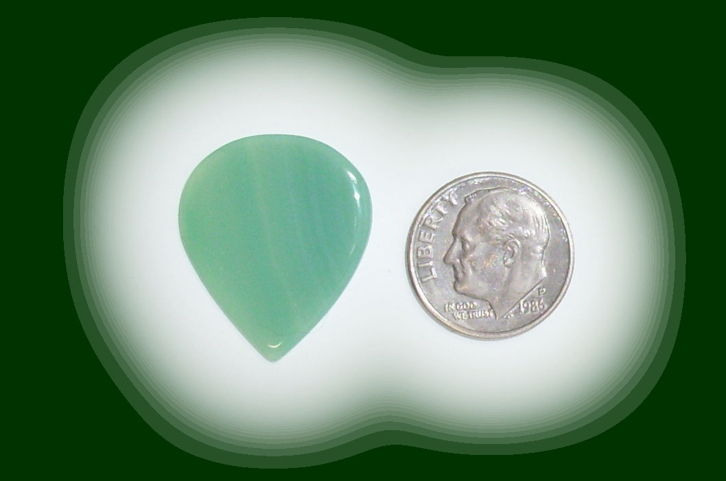 JZ7346 Green Brazilian Agate