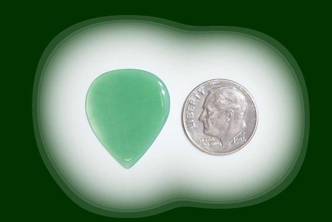 JZ7349 Green Brazilian Agate