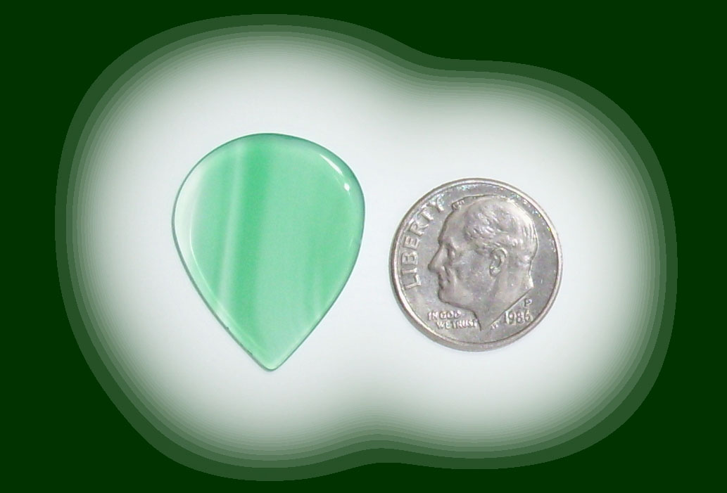 JZ7359 Green Brazilian Agate