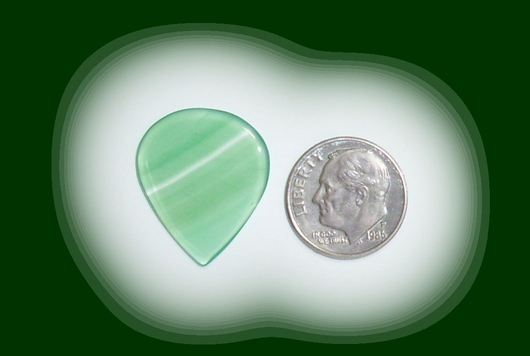 JZ7366 Green Brazilian Agate