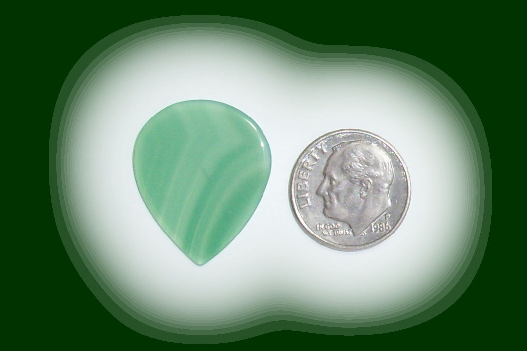 JZ7377 Green Brazilian Agate