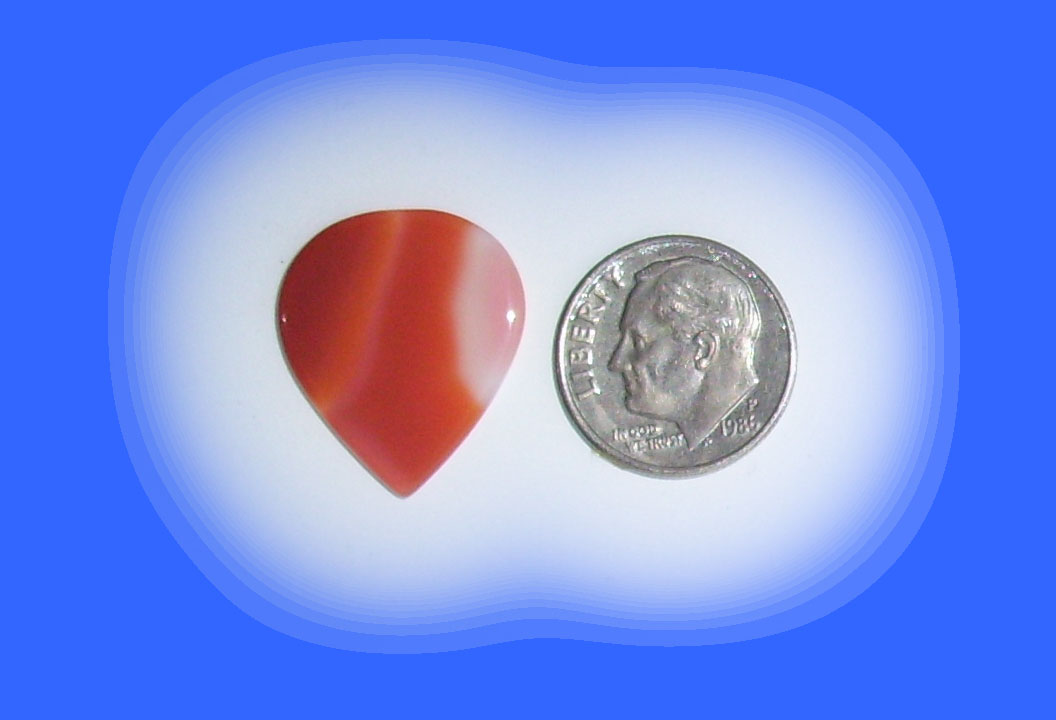 JZ8105 Red Brazilian Agate