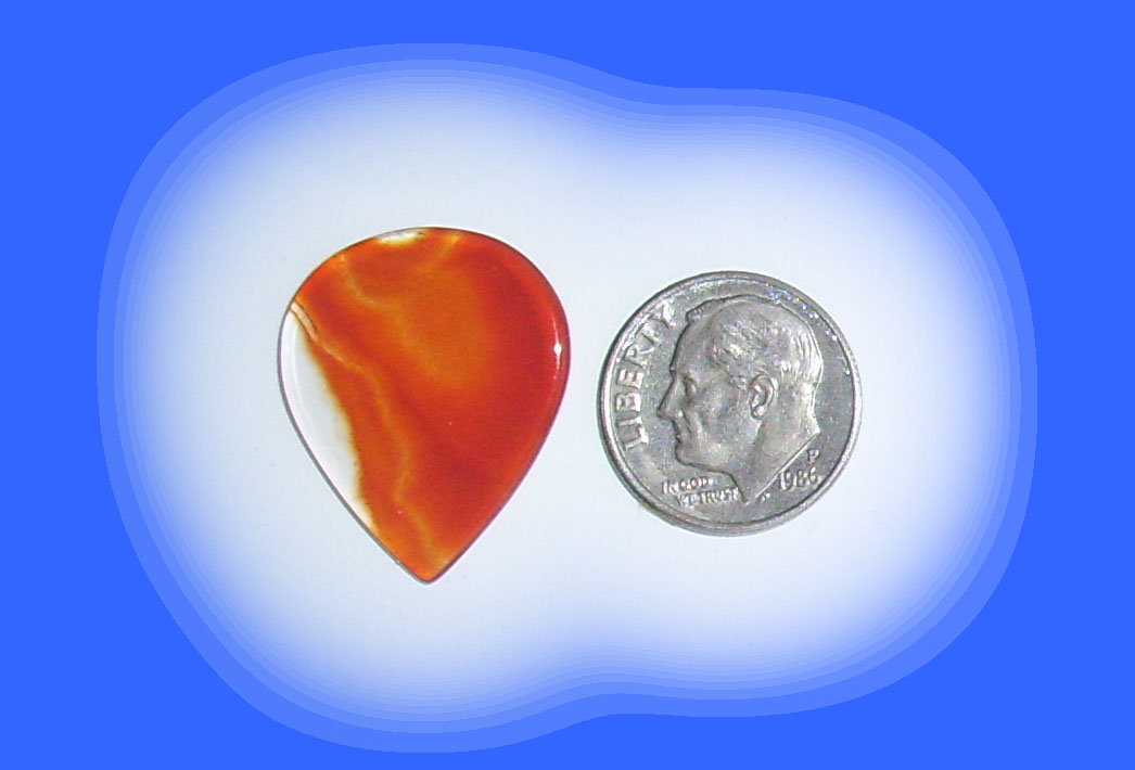 JZ8108 Red Brazilian Agate