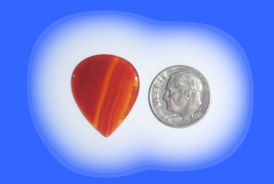 JZ8126 Red Brazilian Agate