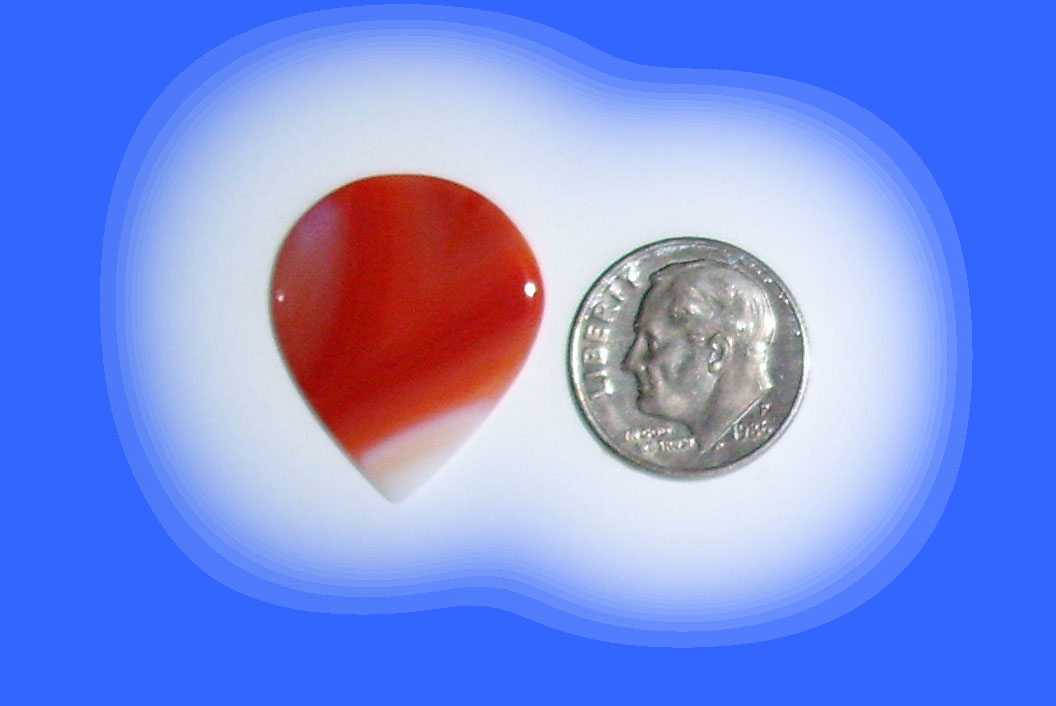 JZ8156 Red Brazilian Agate