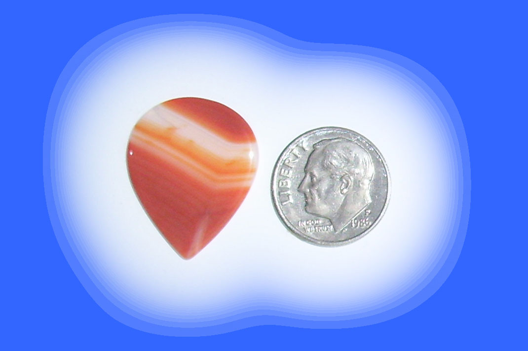 JZ8158 Red Brazilian Agate