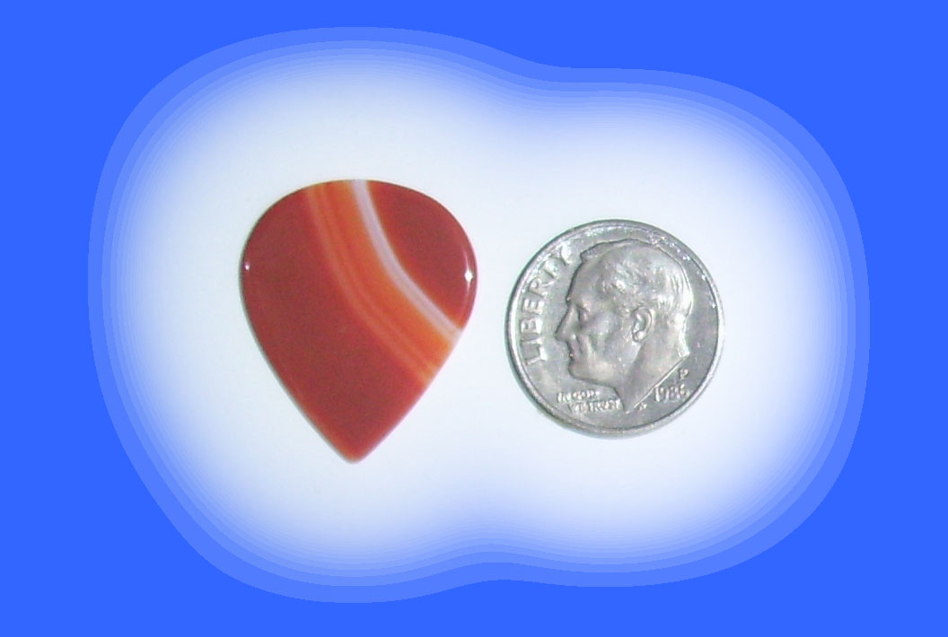 JZ8160 Red Brazilian Agate