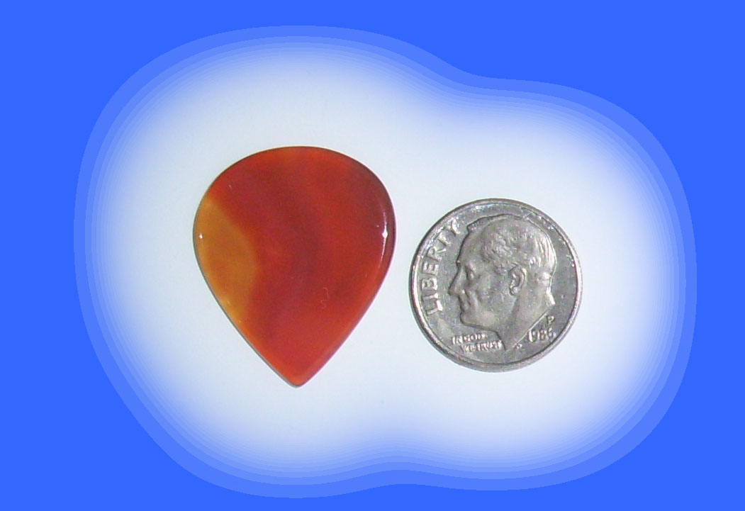 JZ8168 Red Brazilian Agate