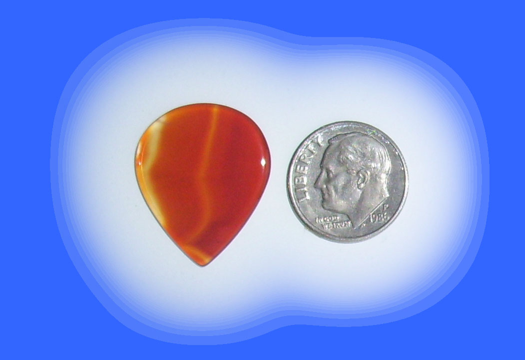 JZ8171 Red Brazilian Agate