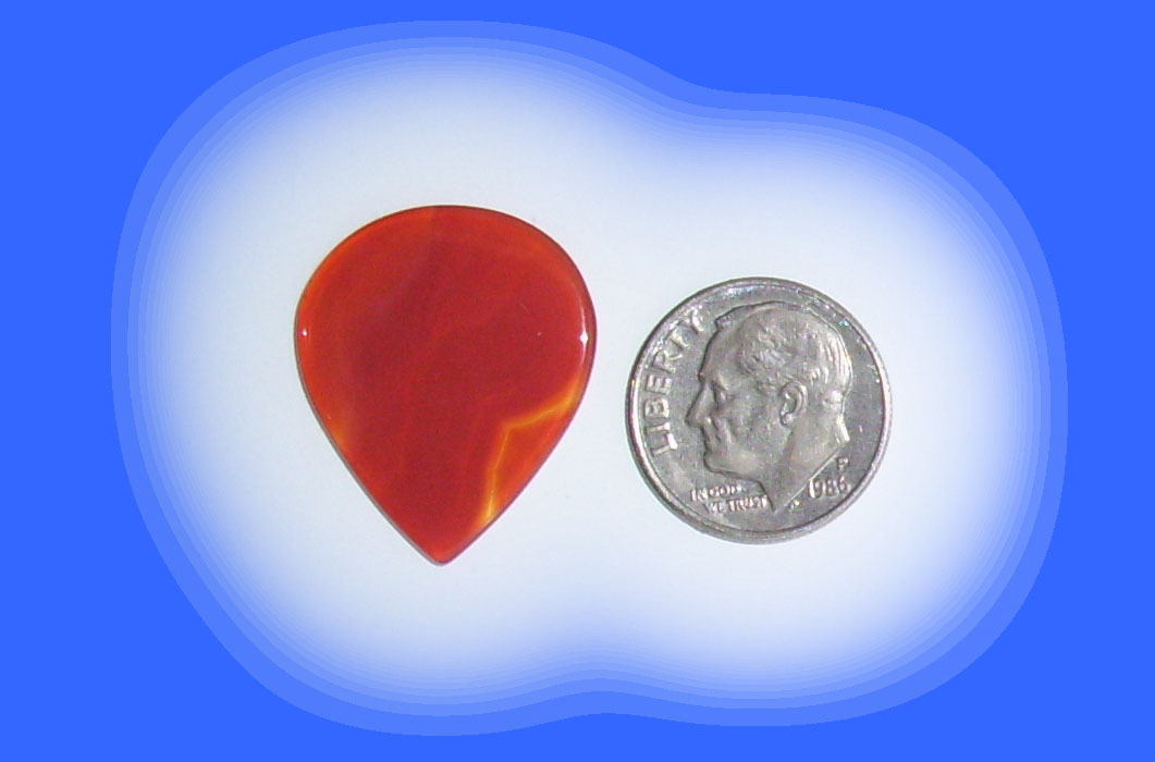 JZ8177 Red Brazilian Agate