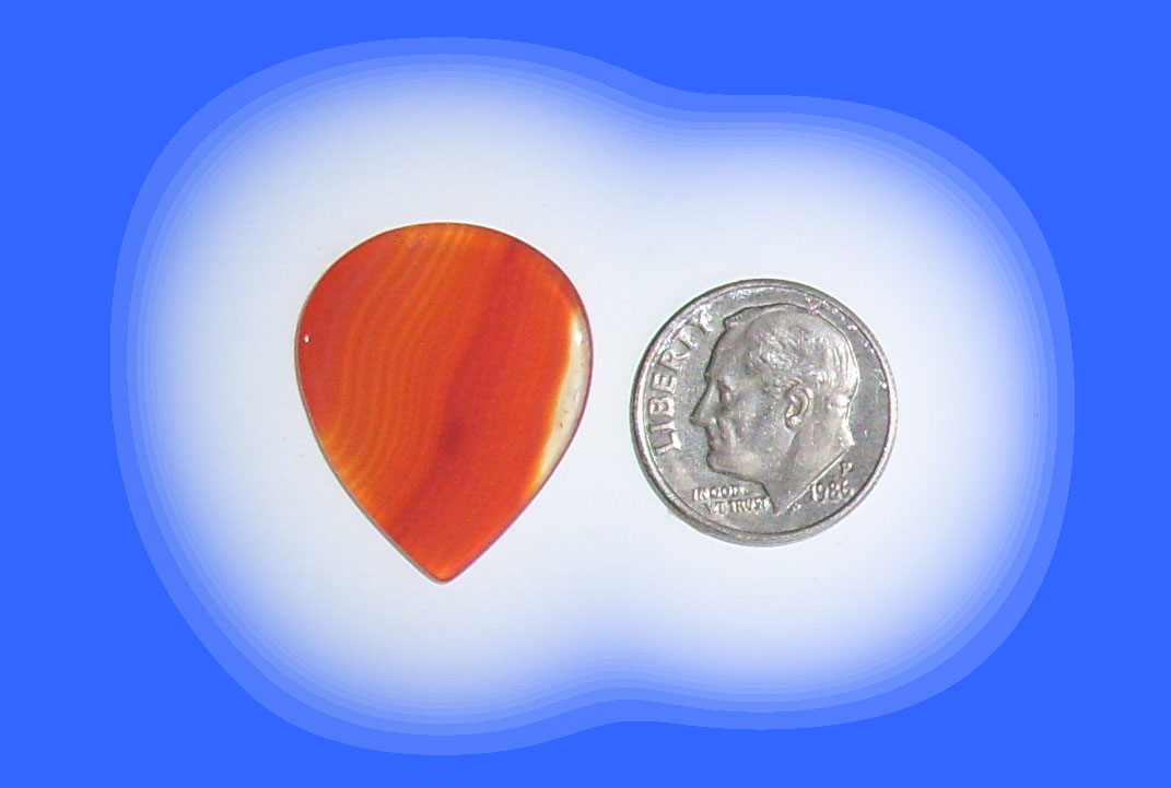 JZ8183 Red Brazilian Agate