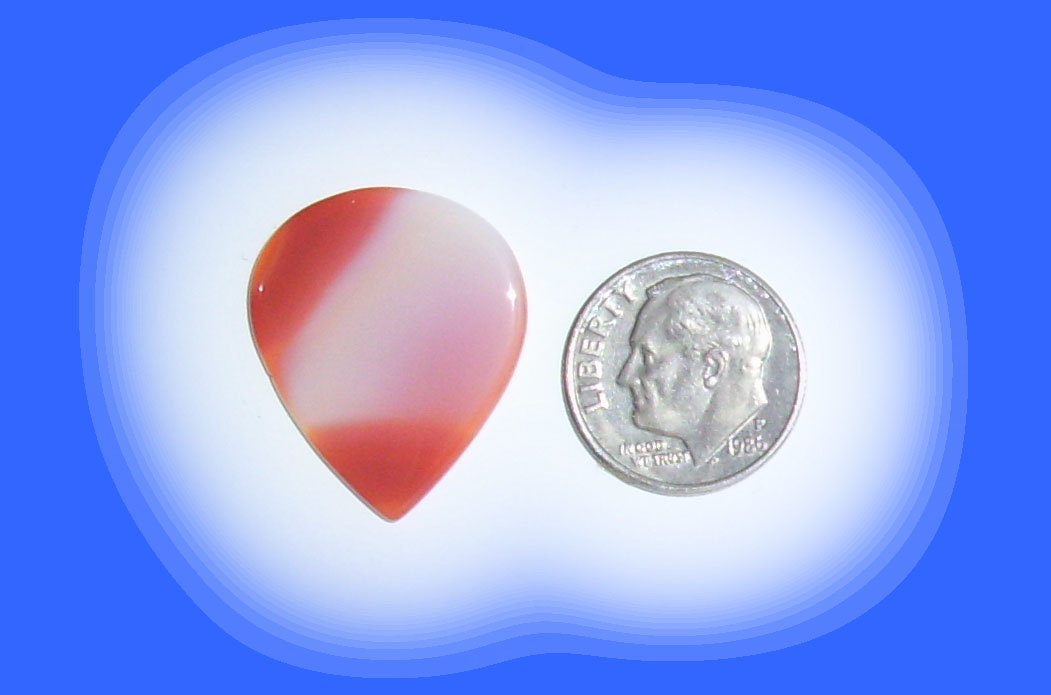 JZ8188 Red Brazilian Agate