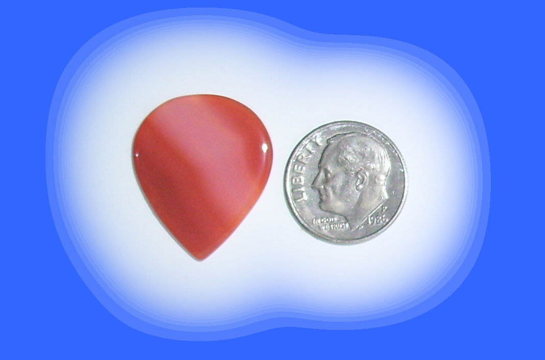 JZ8195 Red Brazilian Agate