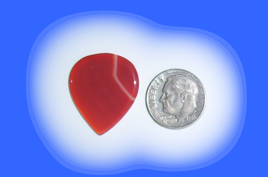 JZ8205 Red Brazilian Agate