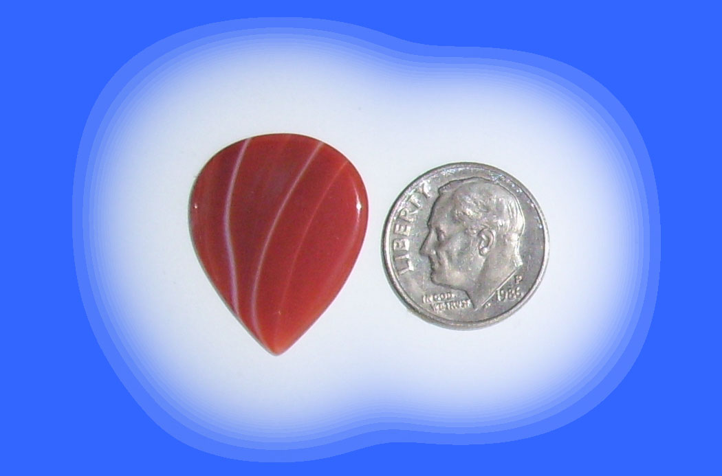 JZ8219 Red Brazilian Agate