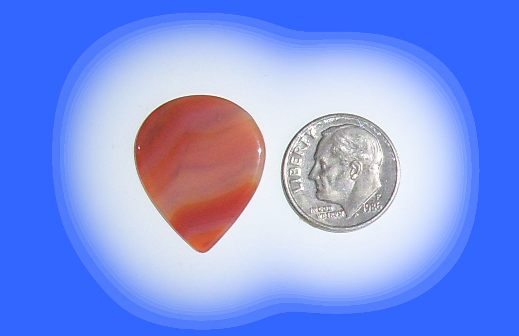 JZ8238 Red Brazilian Agate