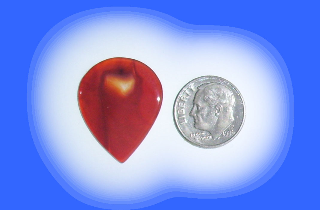 JZ8256 Red Brazilian Agate