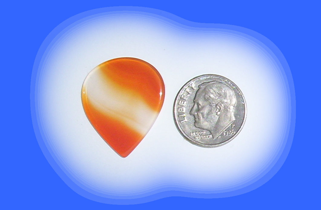 JZ8263 Red Brazilian Agate