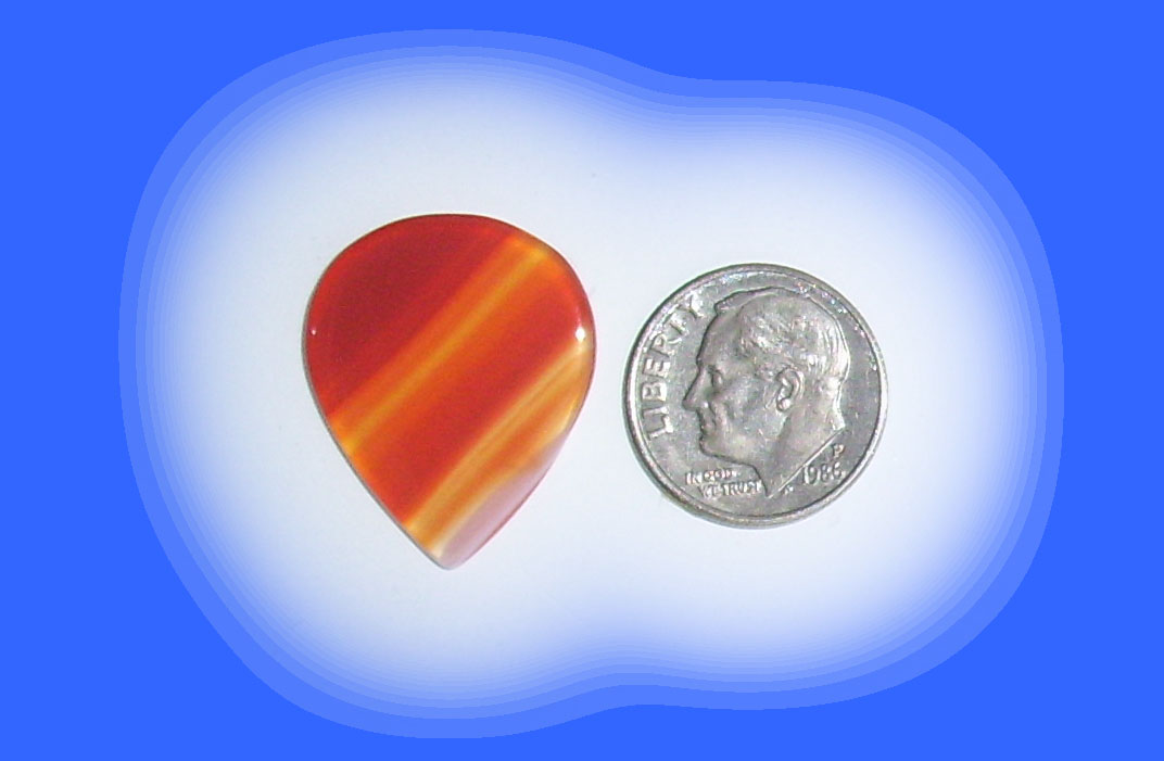 JZ8264 Red Brazilian Agate