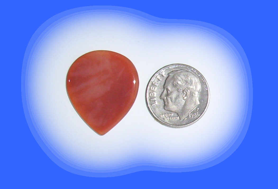 JZ8278 Red Brazilian Agate