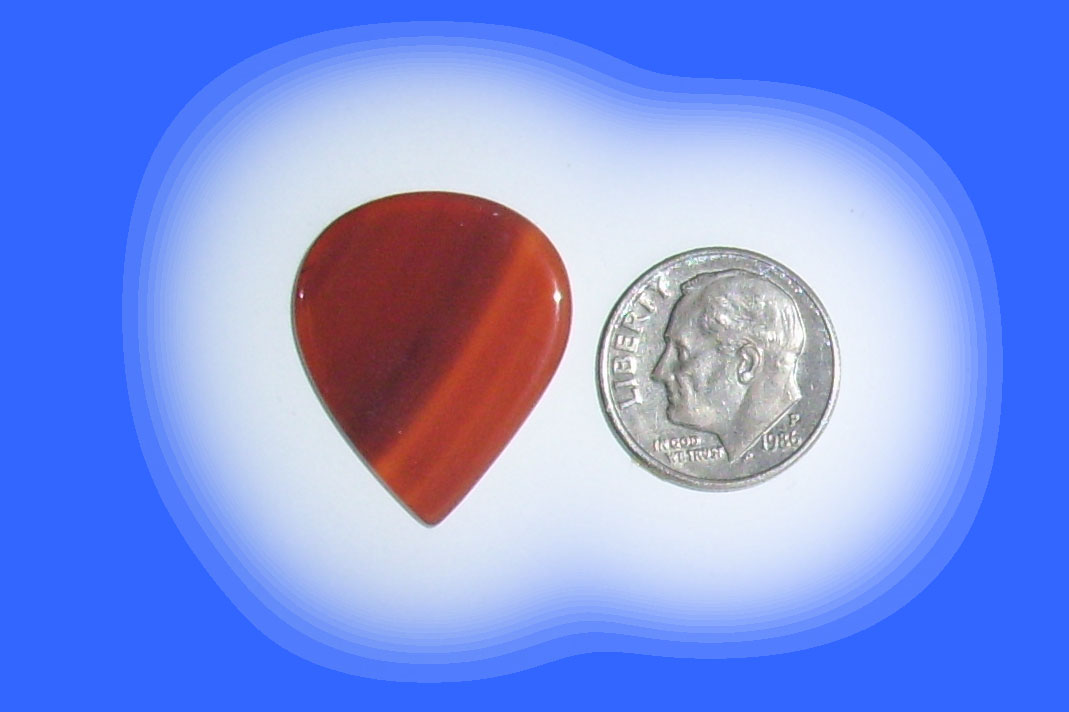 JZ8281 Red Brazilian Agate