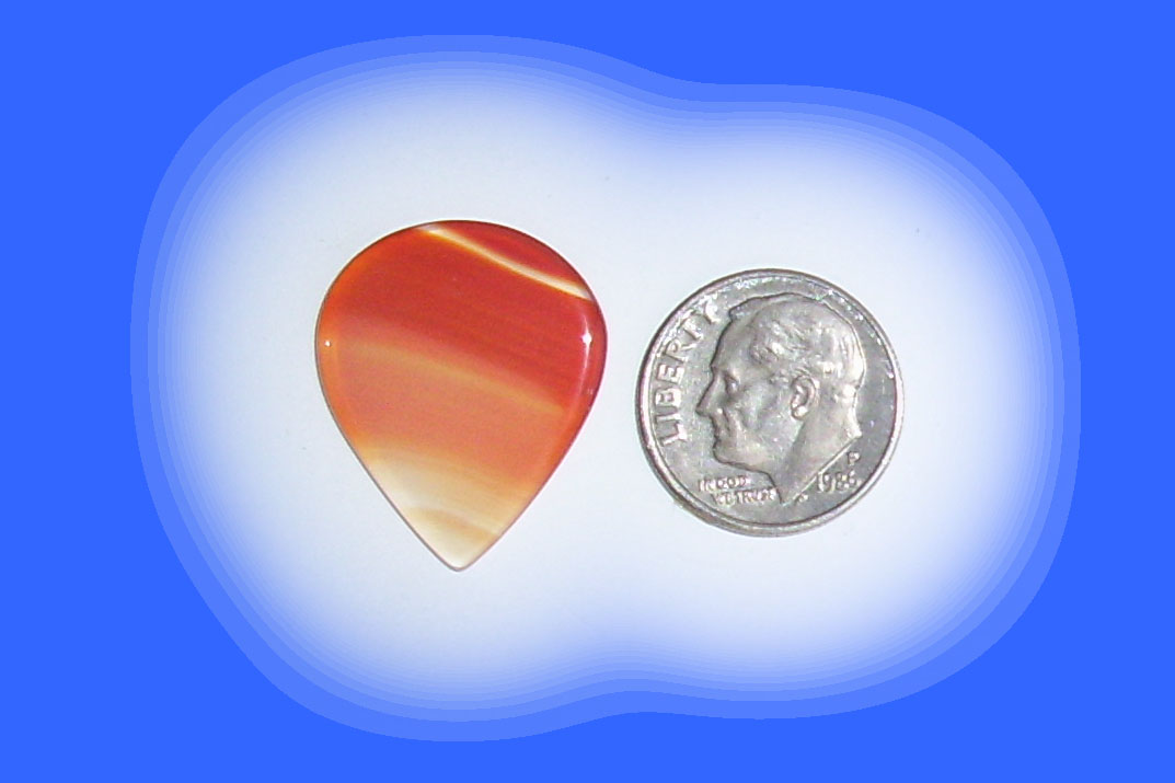 JZ8283 Red Brazilian Agate