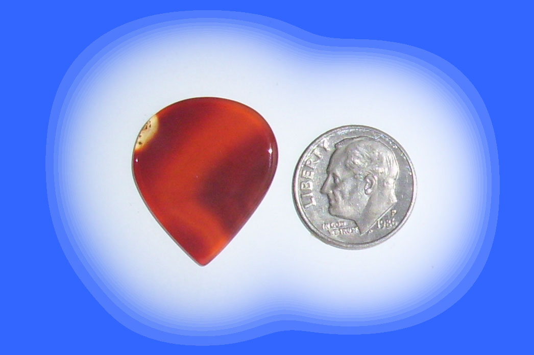 JZ8287 Red Brazilian Agate