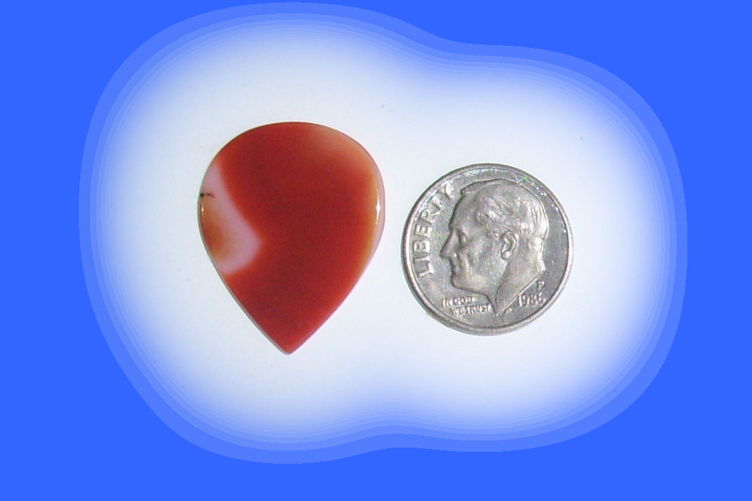 JZ8291 Red Brazilian Agate