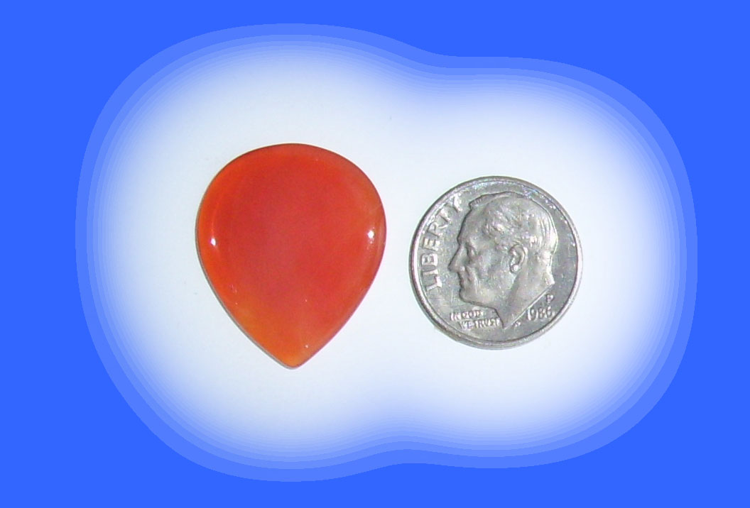 JZ8297 Red Brazilian Agate