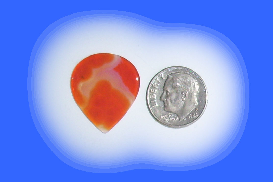 JZ8303 Red Brazilian Agate