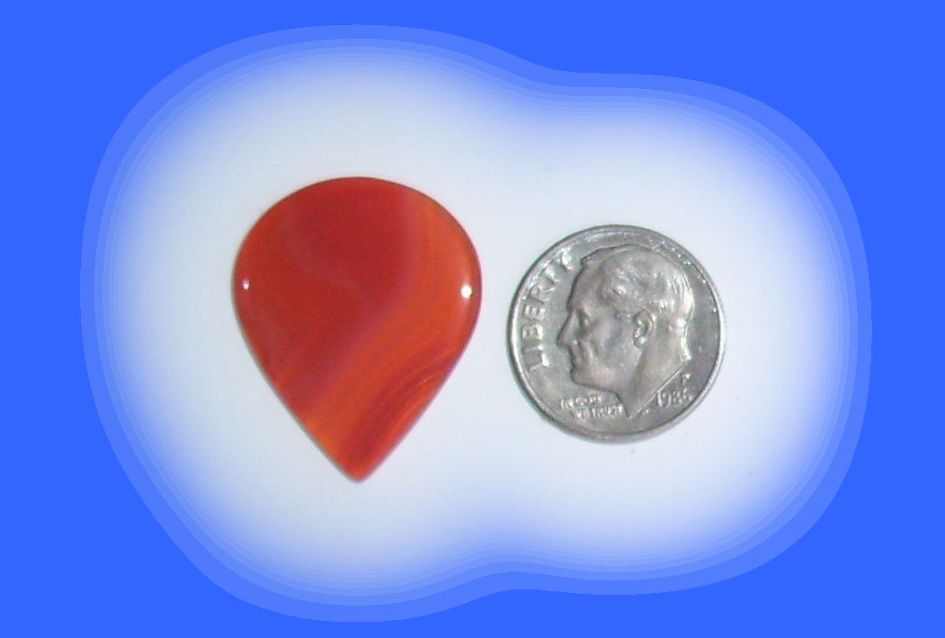 JZ8317 Red Brazilian Agate