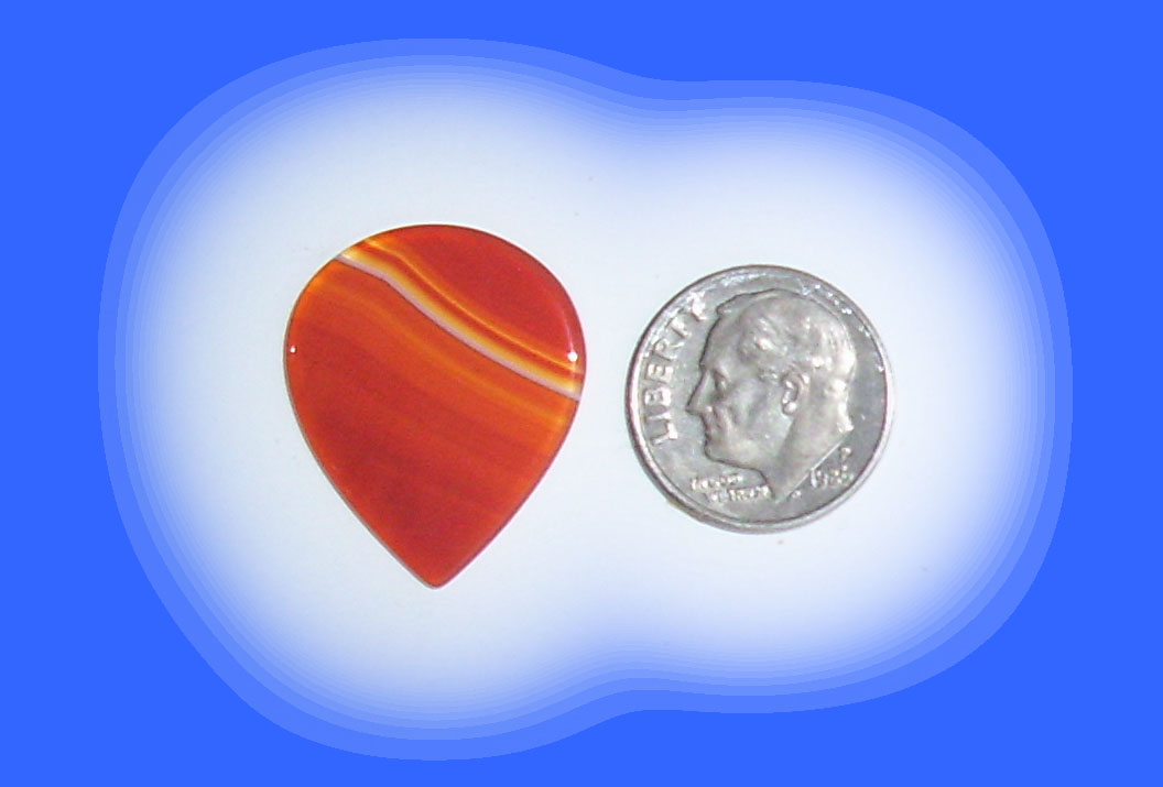 JZ8324 Red Brazilian Agate