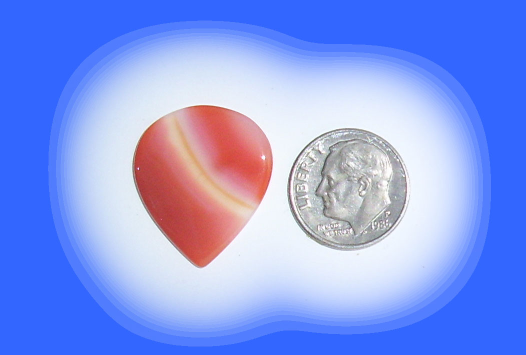 JZ8326 Red Brazilian Agate