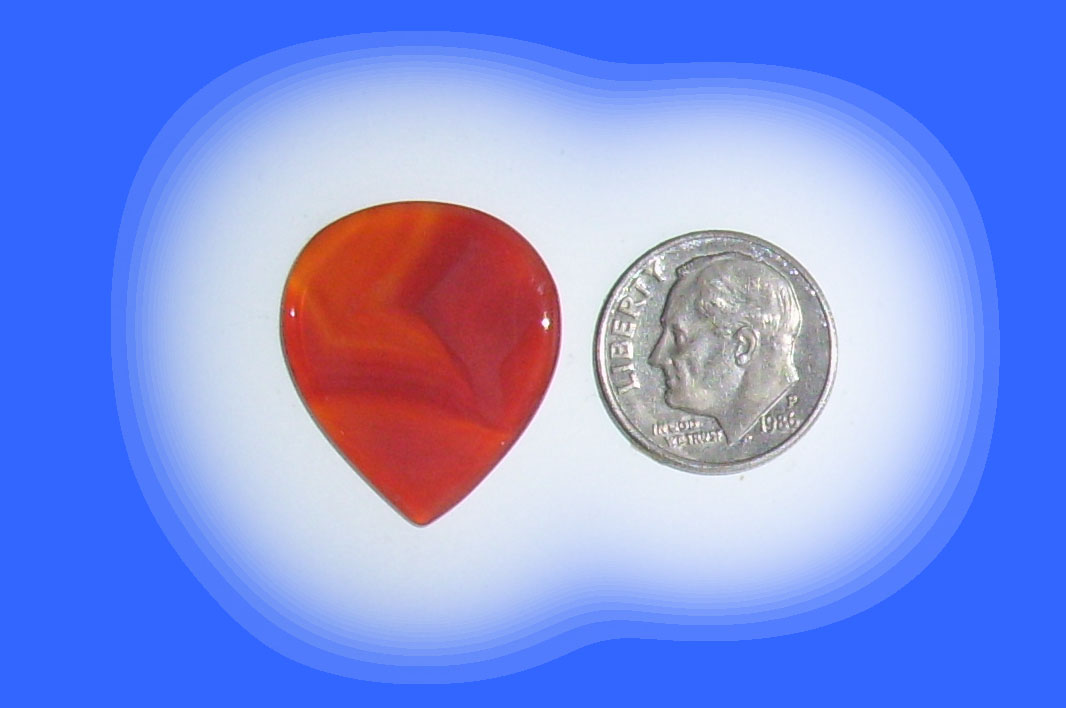 JZ8332 Red Brazilian Agate