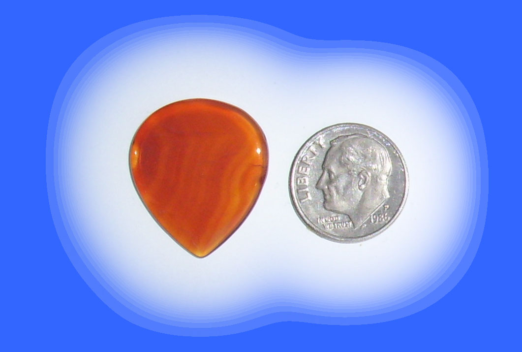 JZ8336 Red Brazilian Agate