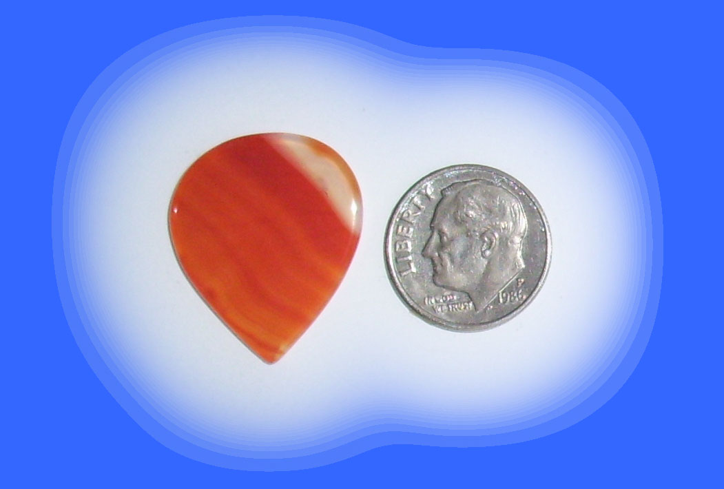 JZ8341 Red Brazilian Agate