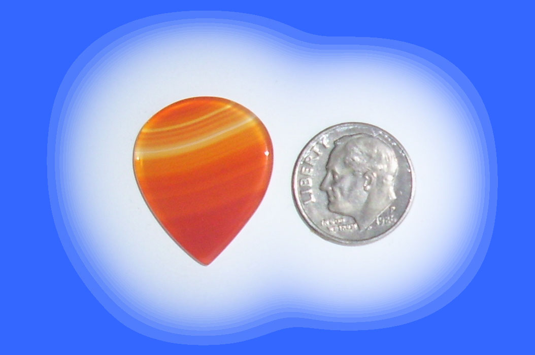 JZ8343 Red Brazilian Agate