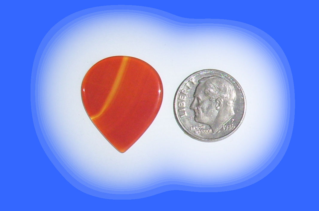 JZ8347 Red Brazilian Agate