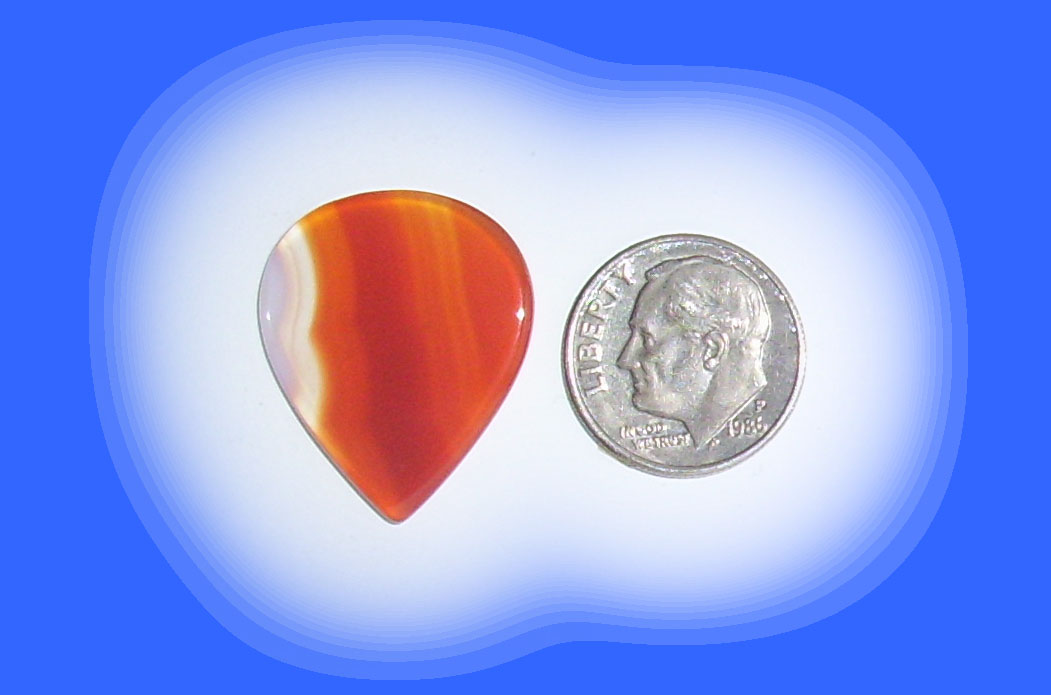 JZ8354 Red Brazilian Agate