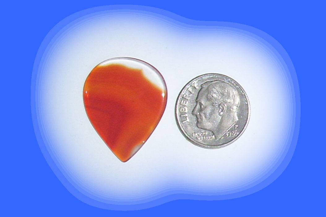 JZ8358 Red Brazilian Agate