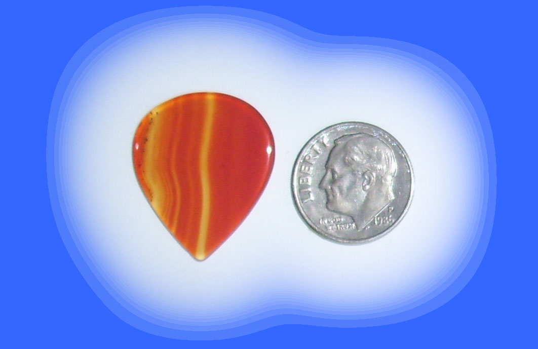 JZ8362 Red Brazilian Agate